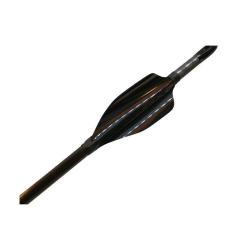 Lot de 50 plumes XS Wings 40mm Spin Vane LH Fluo white