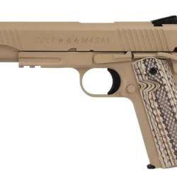 Colt 1911 M45A1 TAN culasse metal Blowback - CO2- KWC