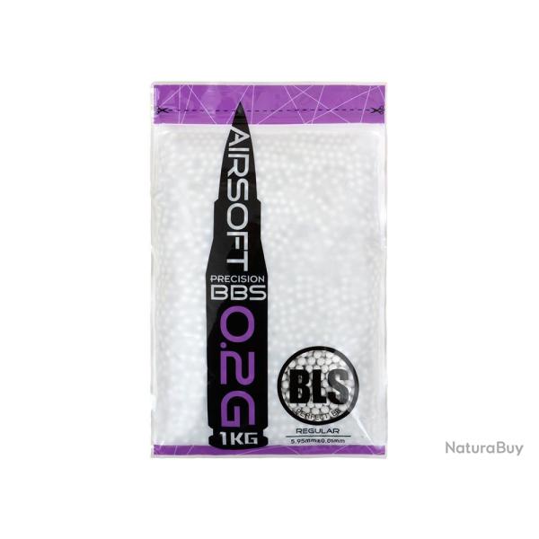 Billes Airsoft 0.20gr Pr�cision Blanche- H20 - BLS - Sac 1Kg