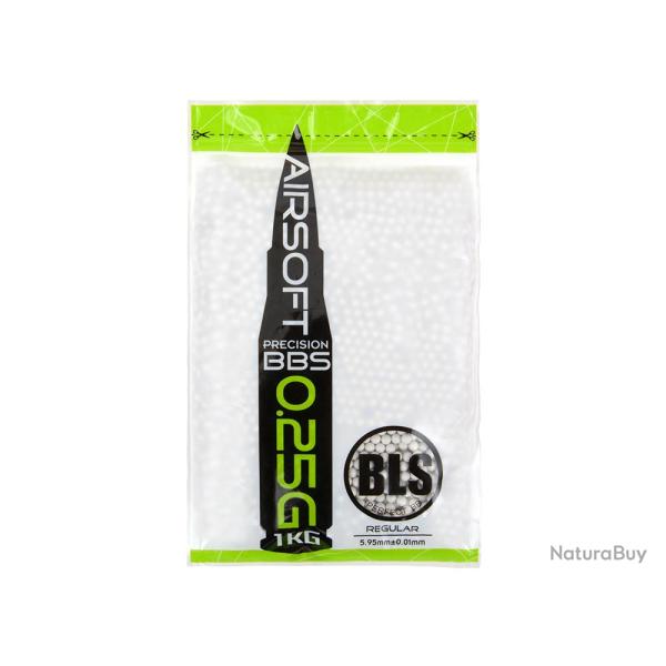 Billes Airsoft 0.25gr Pr�cision Blanche- H25 - BLS - Sac 1Kg