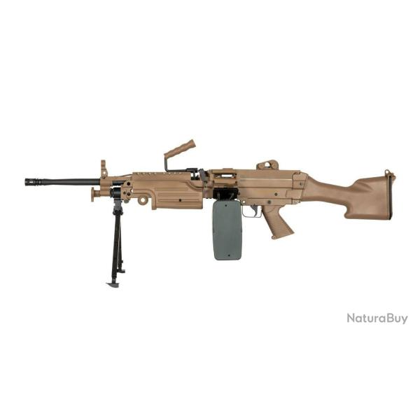Mitrailleuse M249 MK2 CORE AEG TAN - Specna Arms
