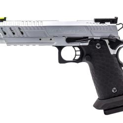 R&eacute;plique GBB gaz Vorsk CS Hi-Capa 5.1 Vengeance Noir Silver