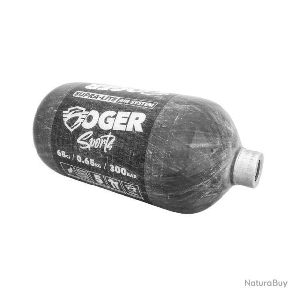 Bouteille Air Kevlar SOGER Supralight 1.1 l 68Ci 4500psi