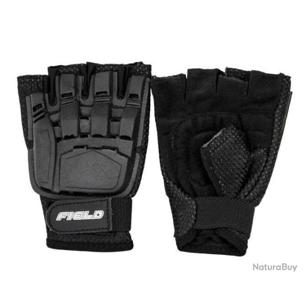 Mitaines coqu�es noires Adultes - Field
