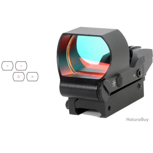 Vis�e Point Rouge Car�n� Multi r�ticules - Swiss Arms