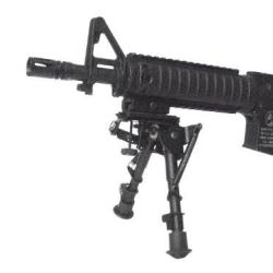 Bipied Airsoft 605242 SwissArms Compact r&eacute;glable Canon ou Picatinny