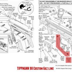 TIPPMANN 98 Custom Gaz line-11695