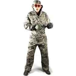 Combinaison Paintball Location digital camo noir vert taille L