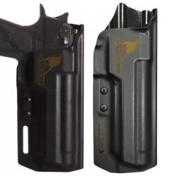 Holster Rigide Droitier Dersert Eagle - Noir - Swiss Arms