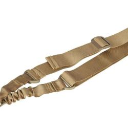 Sangle Bungee Tactique 1 Points TAN- GFT
