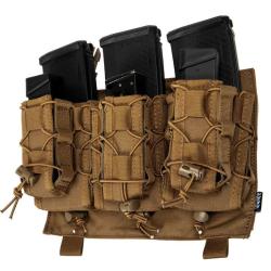Porte Chargeur &agrave; Boucle M4/AK/G36 Triple -Coyote Brown- Primal