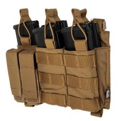 Porte 5 Chargeurs Zyloz &agrave; Boucle M4/AK/G36 Coyote Brown- Primal