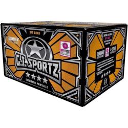 Billes paintball GI 4 &eacute;toiles Magma shell Yellow Fill- comp&eacute;tition - Box of 2000