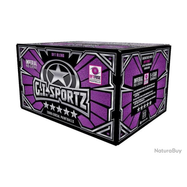 Billes paintball GI 5 �toiles Evil Fill - comp�tition - Box of 2000