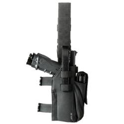 Holster Tiberius Deluxe Semi Rigide de Cuisse Droitier