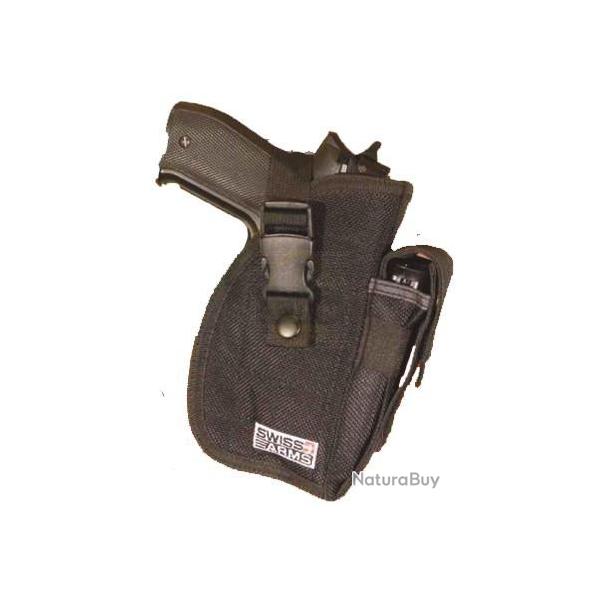 Holster de ceinture multi positions noir - Swiss Arms