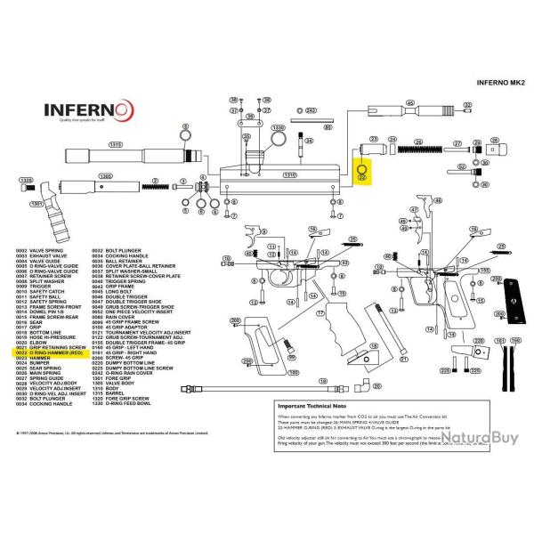 Joint de Marteau Inferno