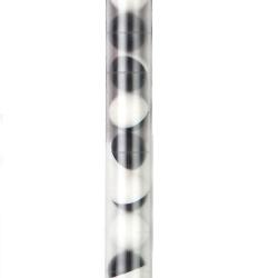 Billes Calibre 68 MISLPEC BlackWhite capsa&iuml;cine Pepperball - Tube de 10