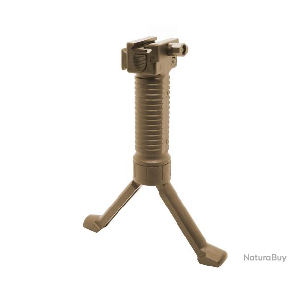DUKE poignee avant+Bipied Tan BD0122