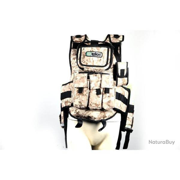 Veste DUKE Tactique de Paintball Desert digital