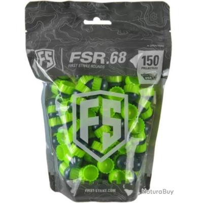 Annonce billes paintball : First Strike Paintball Smoke Green Green Tiberius- Sac de 150