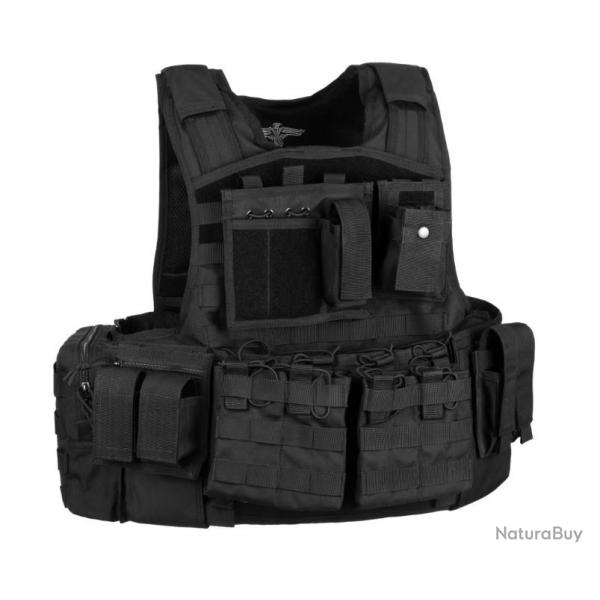 Veste tactique Mod Carrier Combo - Noir - Invadergear