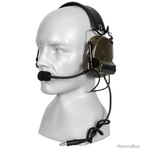 Casque Audio Militaire COMTAC 2 - Foliage Green - Z-tact