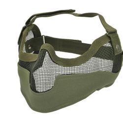 Grille V2 Complete m&eacute;tal - Olive - bas de visage et oreilles