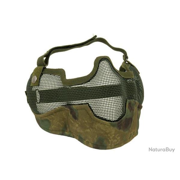 Grille V2 Complete m�tal - Atacs Foliage - bas de visage et oreilles
