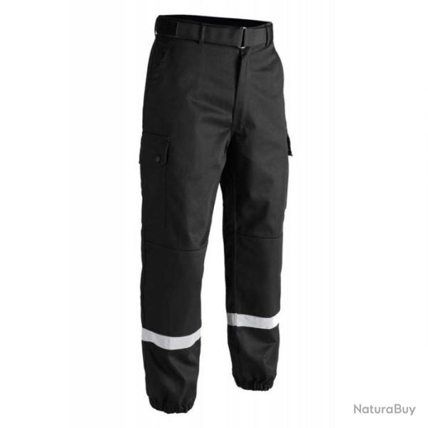 PROMOTION ! Pantalon F2 bandes r�tro r�fl�chissantes A10 Noir