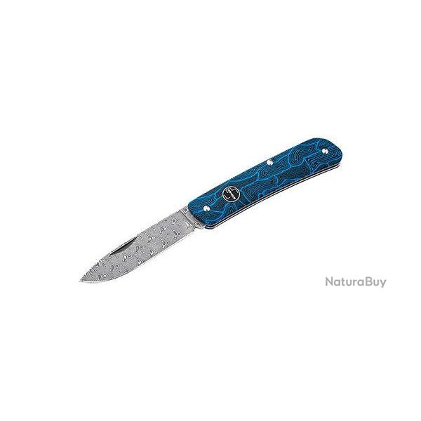 Couteau B�ker Plus Tech Tool Blue Damast