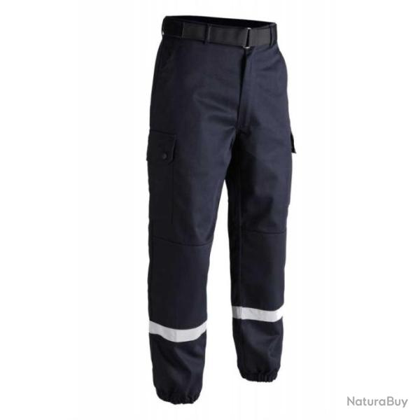 PROMOTION ! Pantalon F2 bandes r�tro r�fl�chissantes A10 Marine