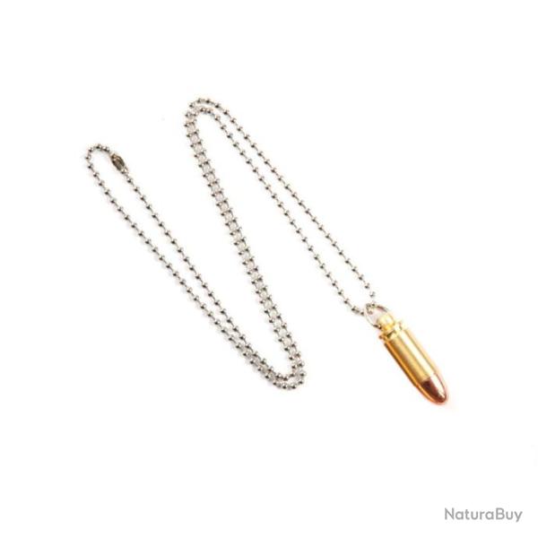 Collier balle de calibre 9 mm | 101 Inc (0001 4428)