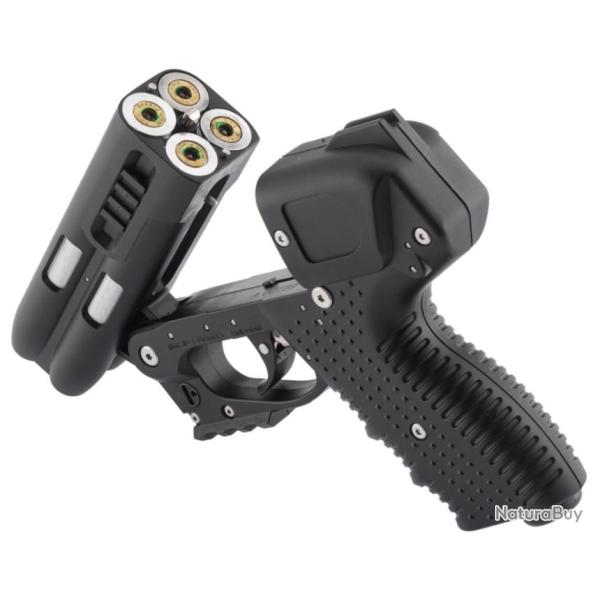 Pistolet de defense Jet protecteur JPX 4 PRO noir avec Laser