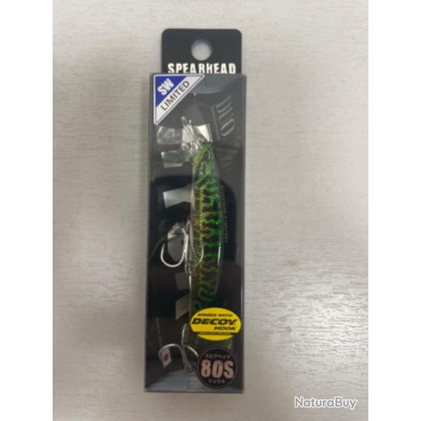 !! LEURRE DUO RYUKI SPEARHEAD 80S COL GREEN MACKEREL