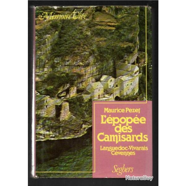 l'�pop�e des camisards languedoc vivarais c�vennes de maurice pezet