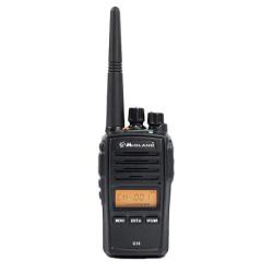 Midland Talkie-walkie G18 PRO - Noir - Radio PMR446 | LCD | IP67 | 500mW