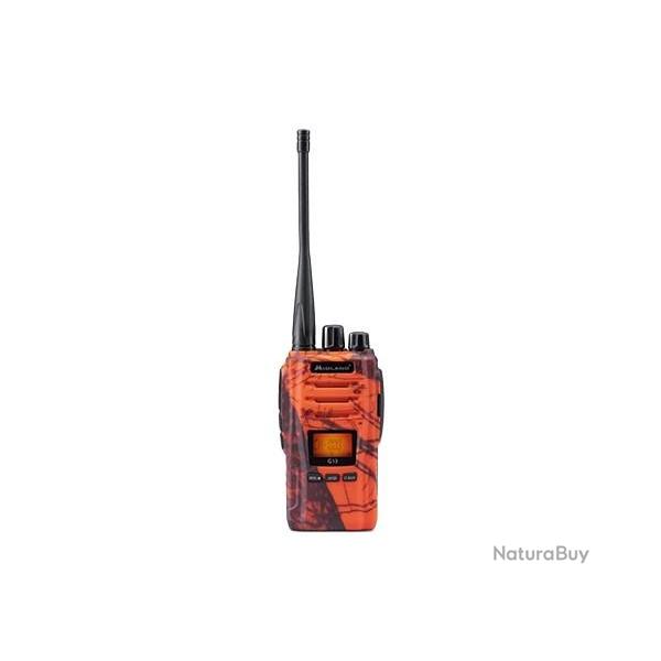 Midland Talkie-walkie G13 Blaze Radio PMR446 | LCD | IPX4 | 500mW