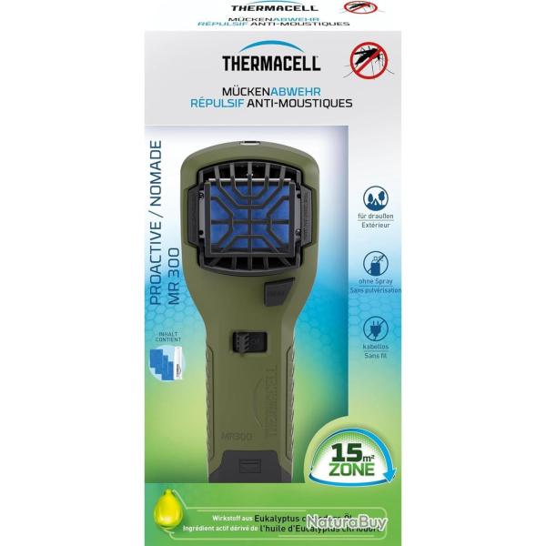 Bouclier Anti-Moustiques-Portable Nomade Vert