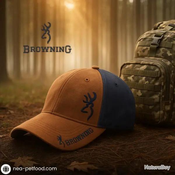Casquette Browning mod�le Sean Navy/Brown LIV GRATIS