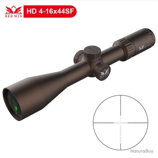 RED WIN OPTICS 4-16x44 Fusil de chasse port�e 30mm 1/10Mil tourelle ajuster