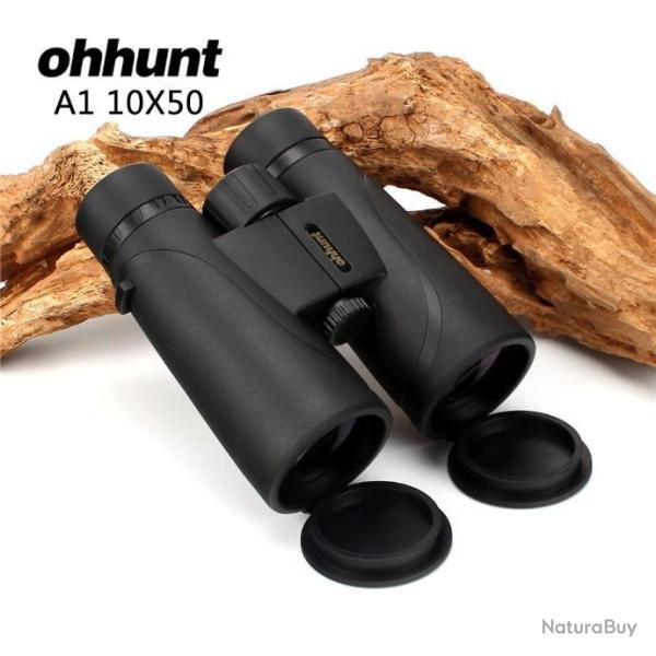 Ohhunt - jumelles A1 10X50, grand angle, �tanche, antibu�e, t�lescope puissant