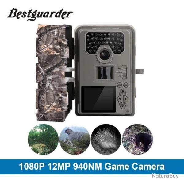 Bestguarder cam�ra 12MP 940nm 2.0 ''LCD paiement 3 ou 4 fois sans frais,