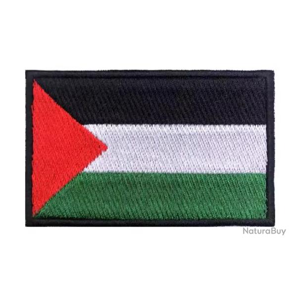 Patch Drapeau - Palestine - velcro - Livraison gratuite