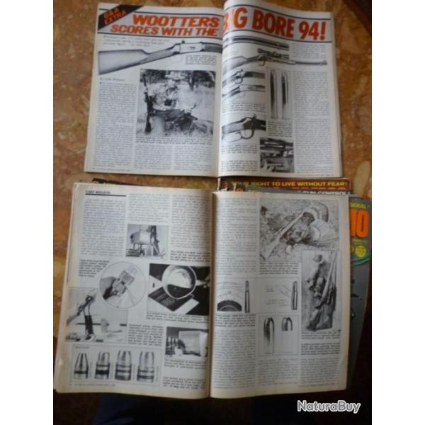 lot 6 12 revues "Guns & Ammo"1990