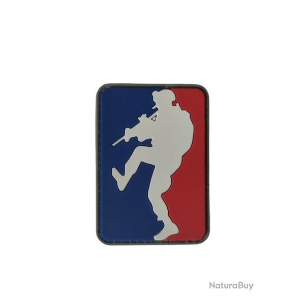 Patch Soldat fran�ais - PVC - velcro - Livraison gratuite