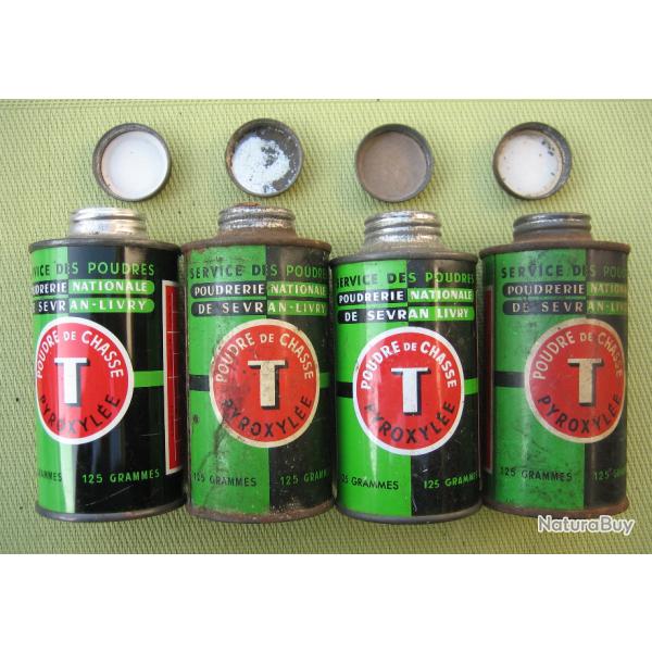 2 �me  Baisse  de  prix...  Lot  de  7  bidons  de  poudre  T  vides