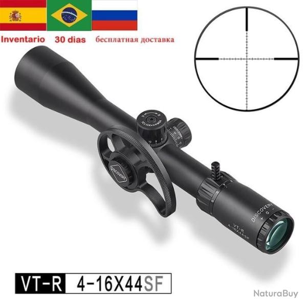 Discovery ? 4-16x44 SF, lunette de vise, Mil, tourelle rticule  points