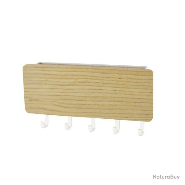 Support � cl� en bambou blanc