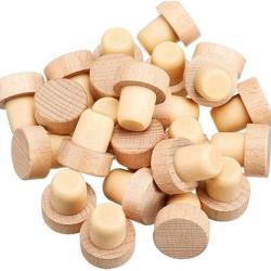 Bouchon bouteille de vin bois et caoutchouc &agrave; personnaliser